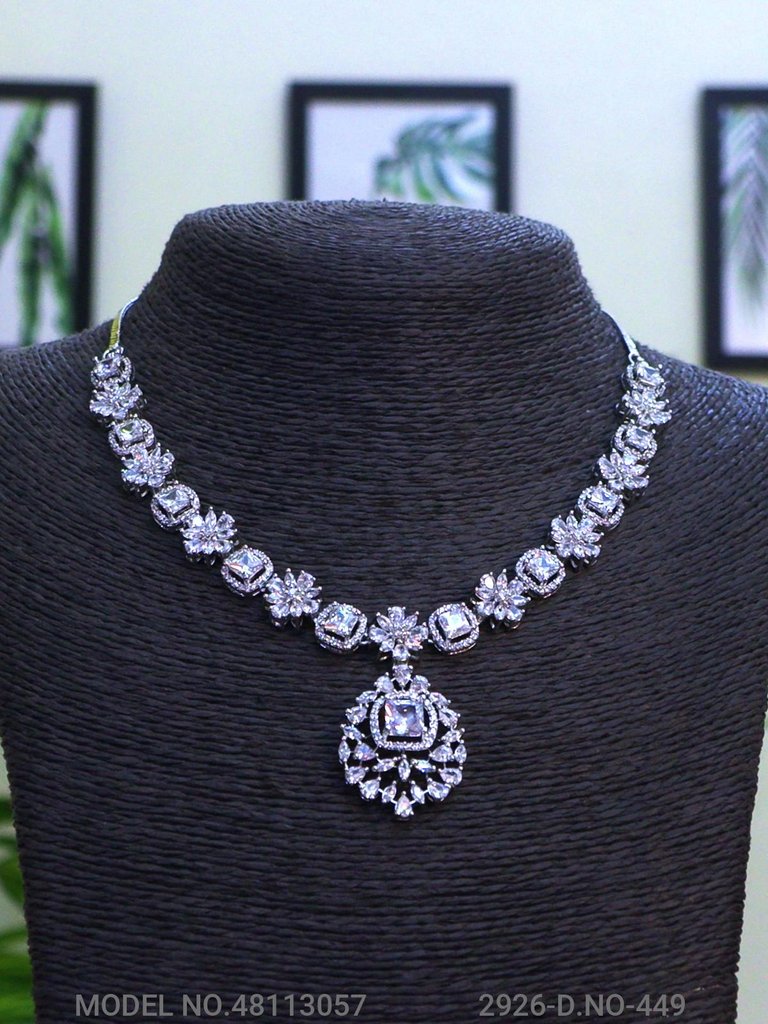 Original Cubic Zircon | Classic Necklace Set