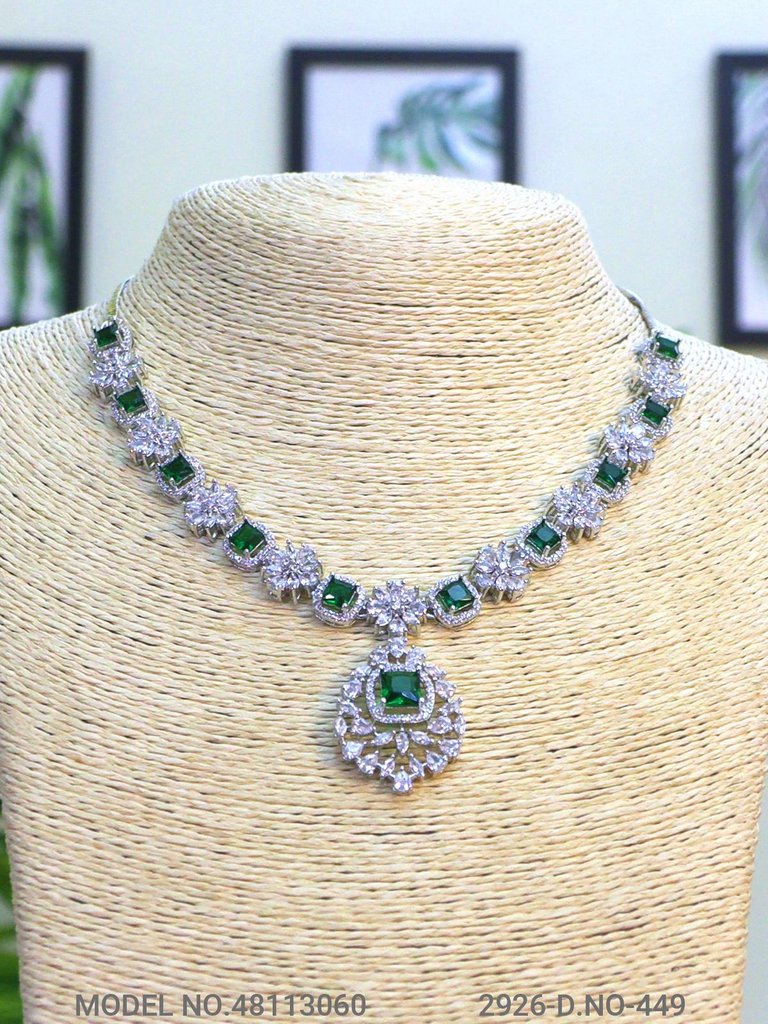 Cz Jewelry Set | Classic Pattern