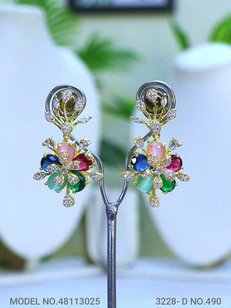 Cz Jewelry Set | Classic Pattern