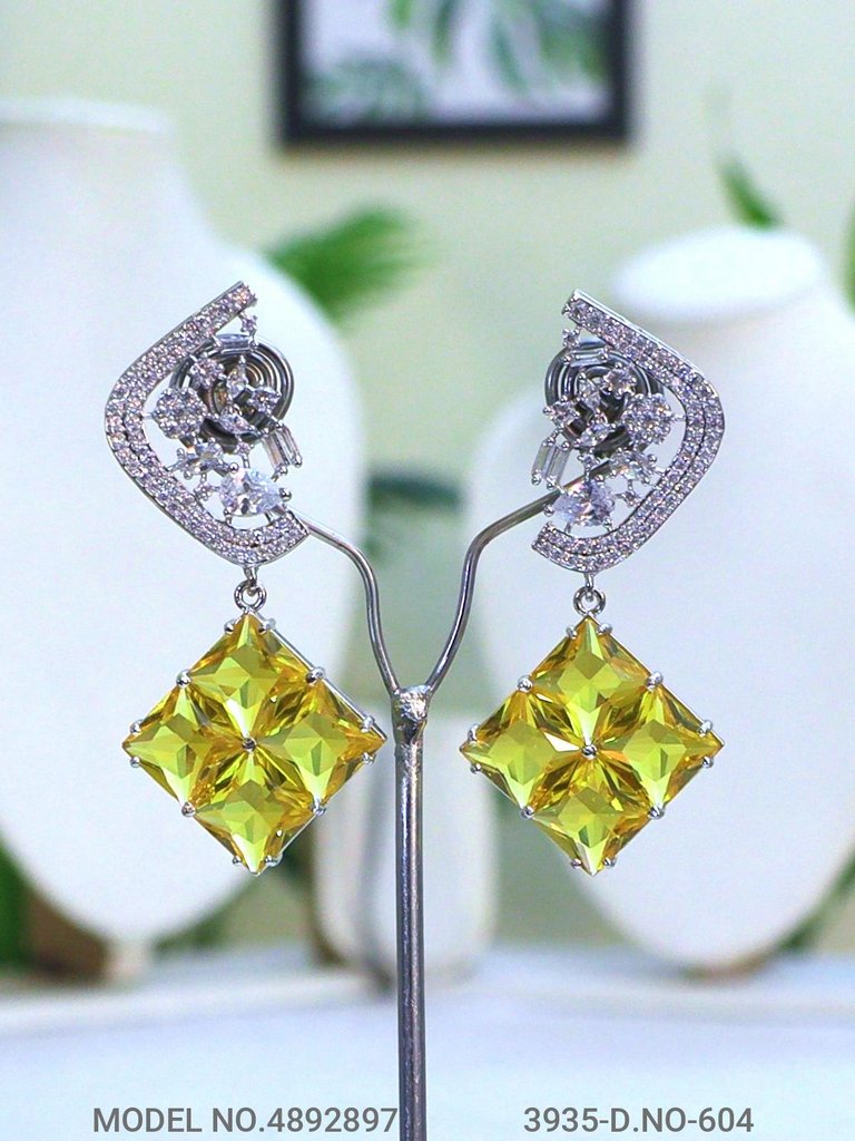 Traditional Design | American Diamond Jewelry Set