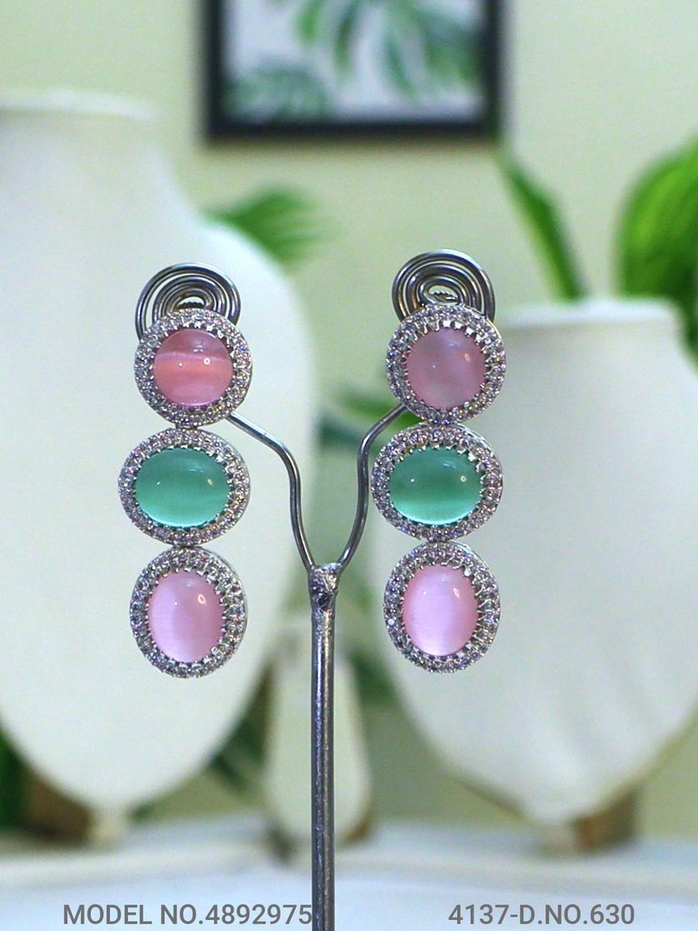 Fashion Necklace Set | Artificial Diamonds / Zircons