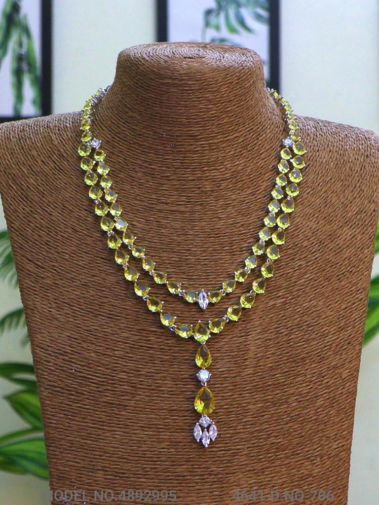 Original Zircon Necklace Set