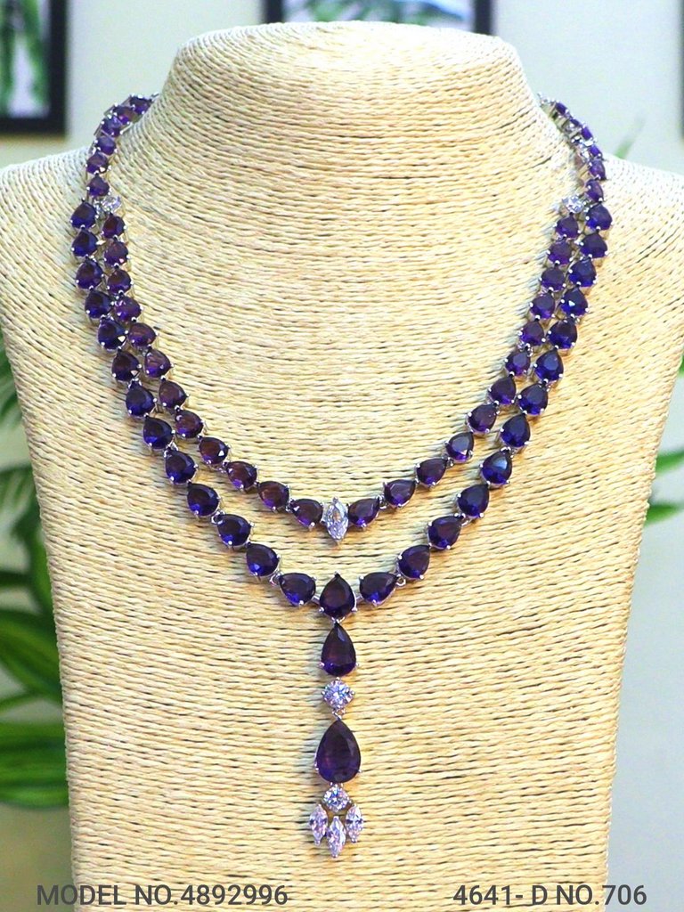 Original Zircon Necklace Set