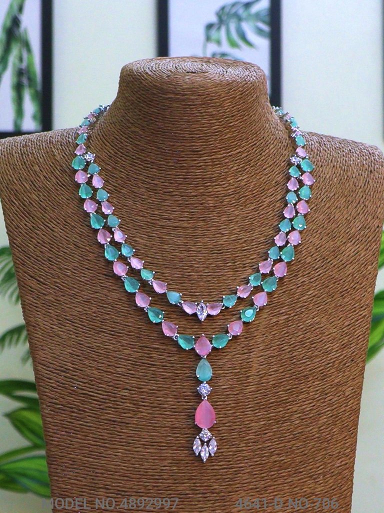 Original Zircon Necklace Set
