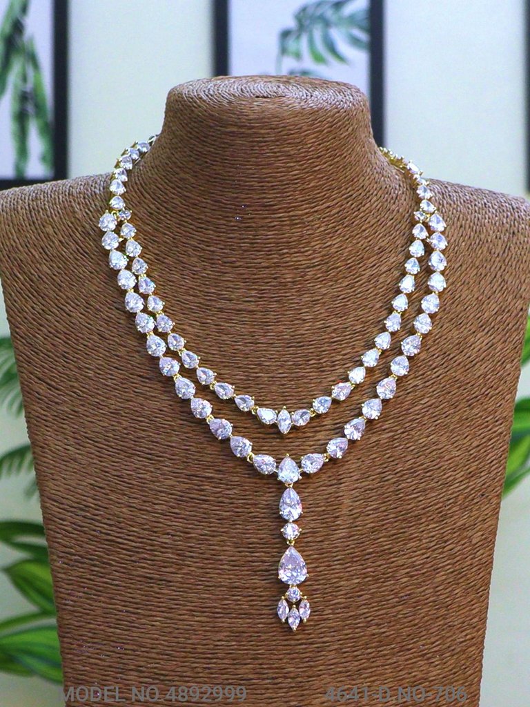 American Diamond Necklace Set | Wonderful Gift Item