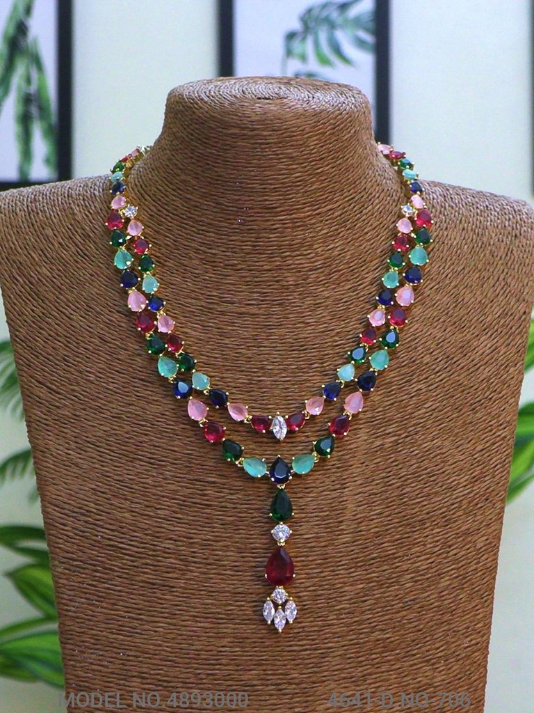 Original Zircon Necklace Set