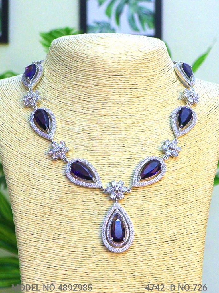 Original Zircon Necklace Set