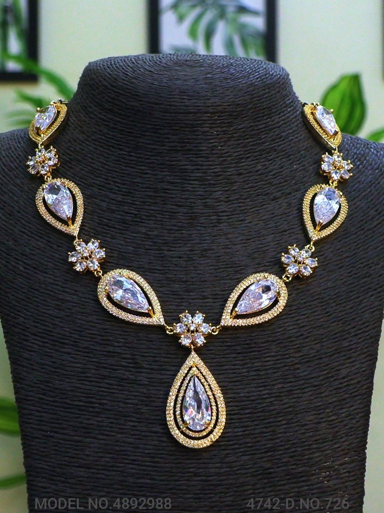 Original Cz Traditional Necklace