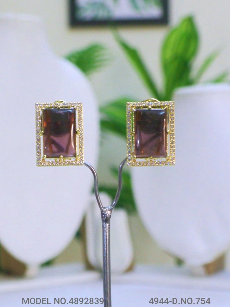 Traditional Design | American Diamond Jewelry Set