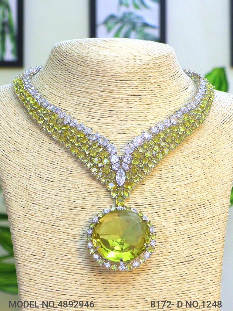 Original Zircon Necklace Set