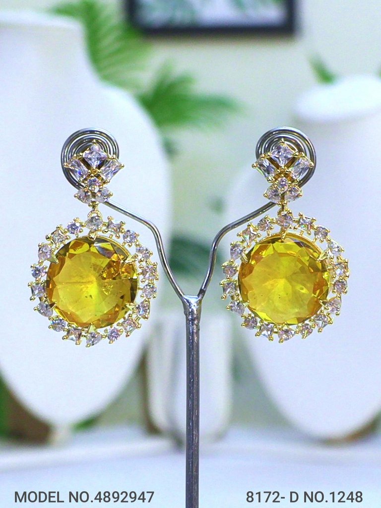 Fashion Necklace Set | Artificial Diamonds / Zircons