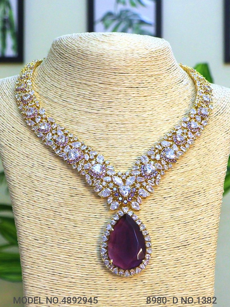 Original Zircon Necklace Set