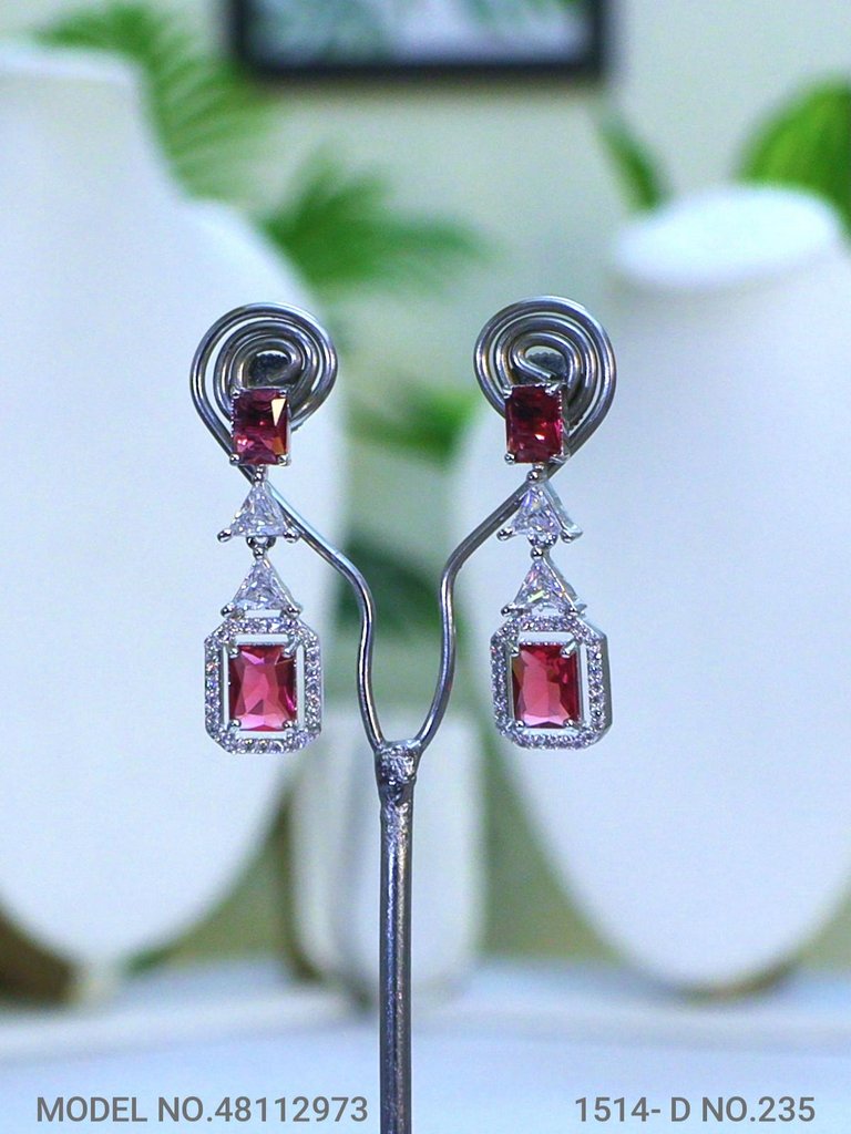 Cz Jewelry Set | Classic Pattern
