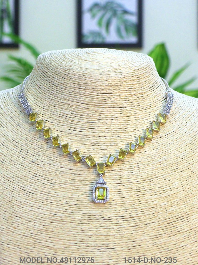 Original Cubic Zircon | Classic Necklace Set
