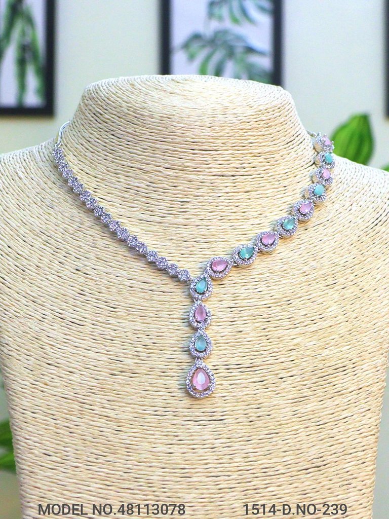 Original Cubic Zircon | Classic Necklace Set