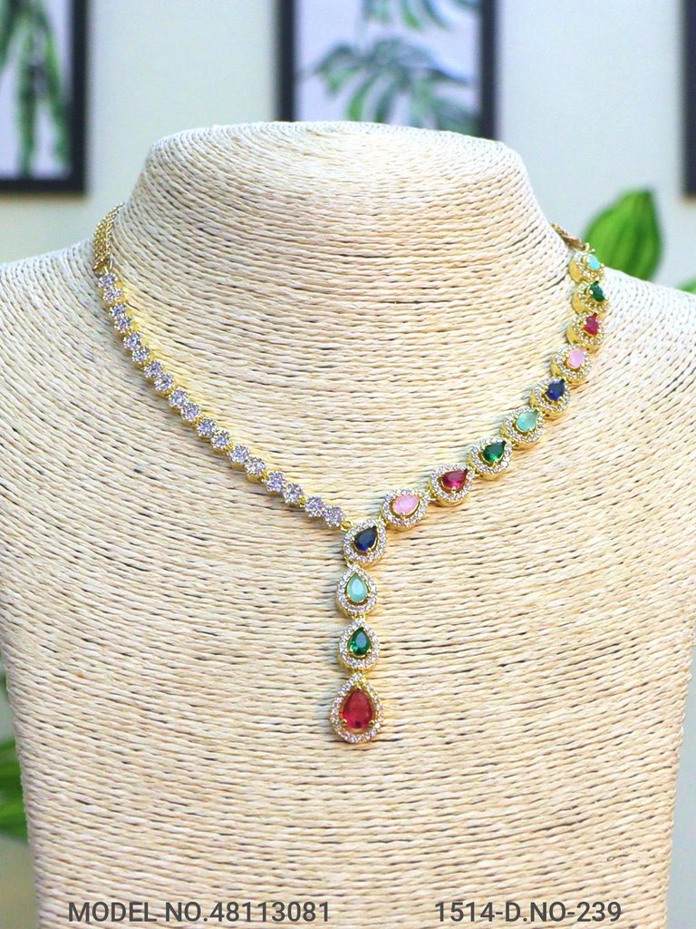 Cz Jewelry Set | Classic Pattern