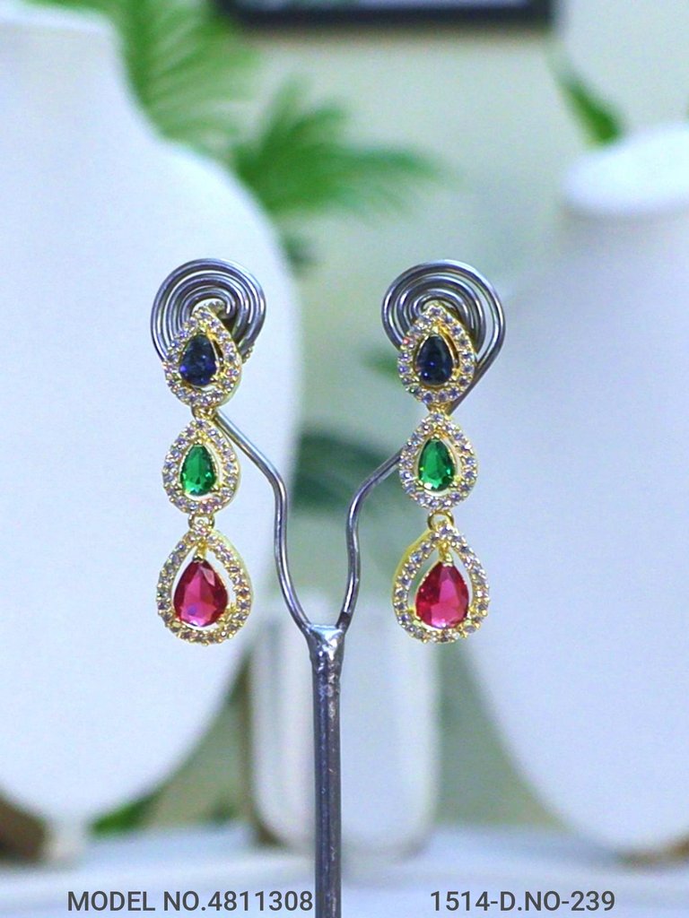 Cz Jewelry Set | Classic Pattern
