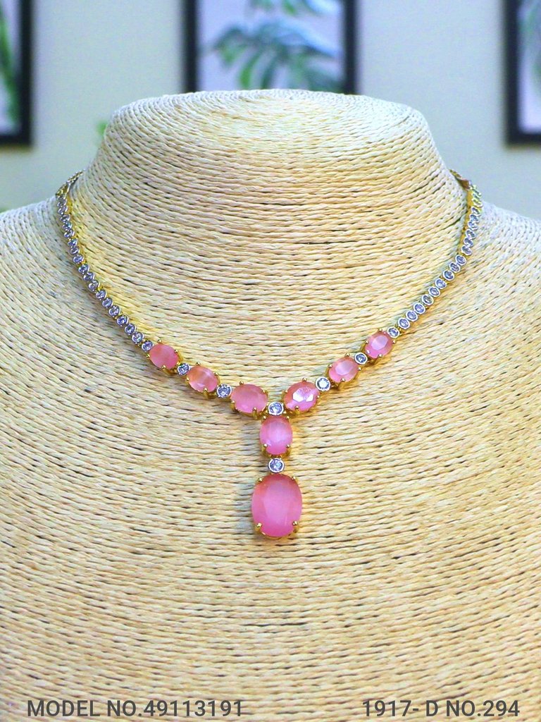 Made in India | Cz Necklace Set