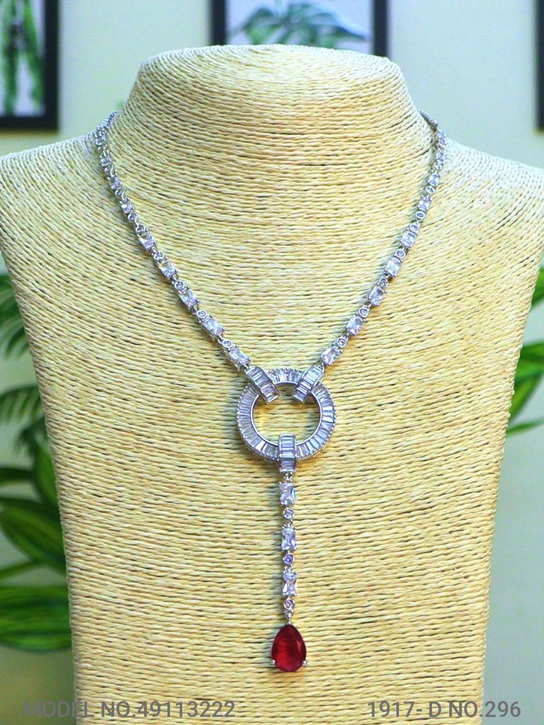 Cz Jewelry Set | Classic Pattern