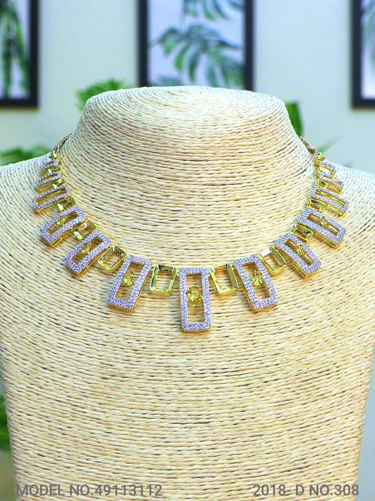 Made In India | Diamond Styled Jewellery Set