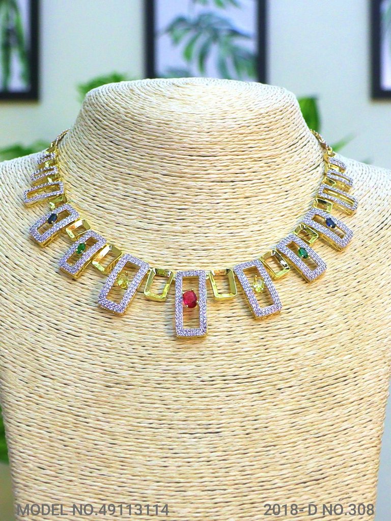 Made in India | Cz Necklace Set