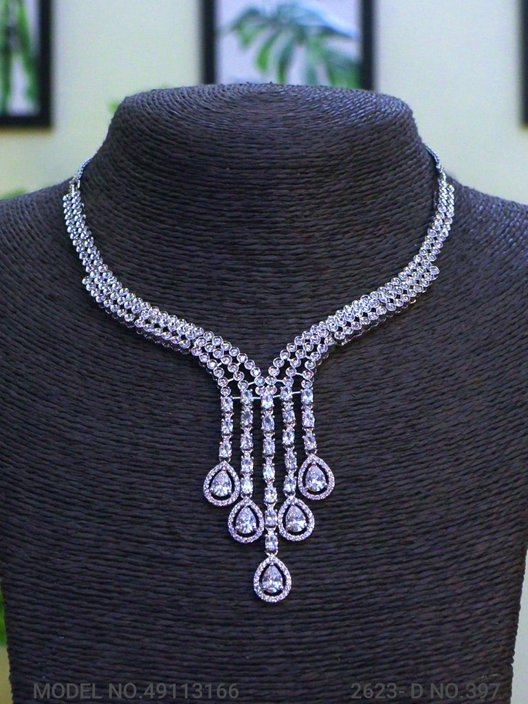 Original Cubic Zircon | Classic Necklace Set
