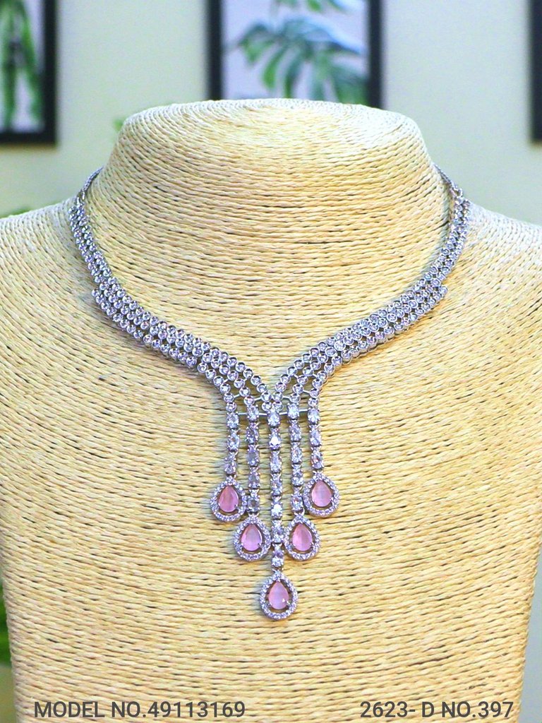 Cz Jewelry Set | Classic Pattern