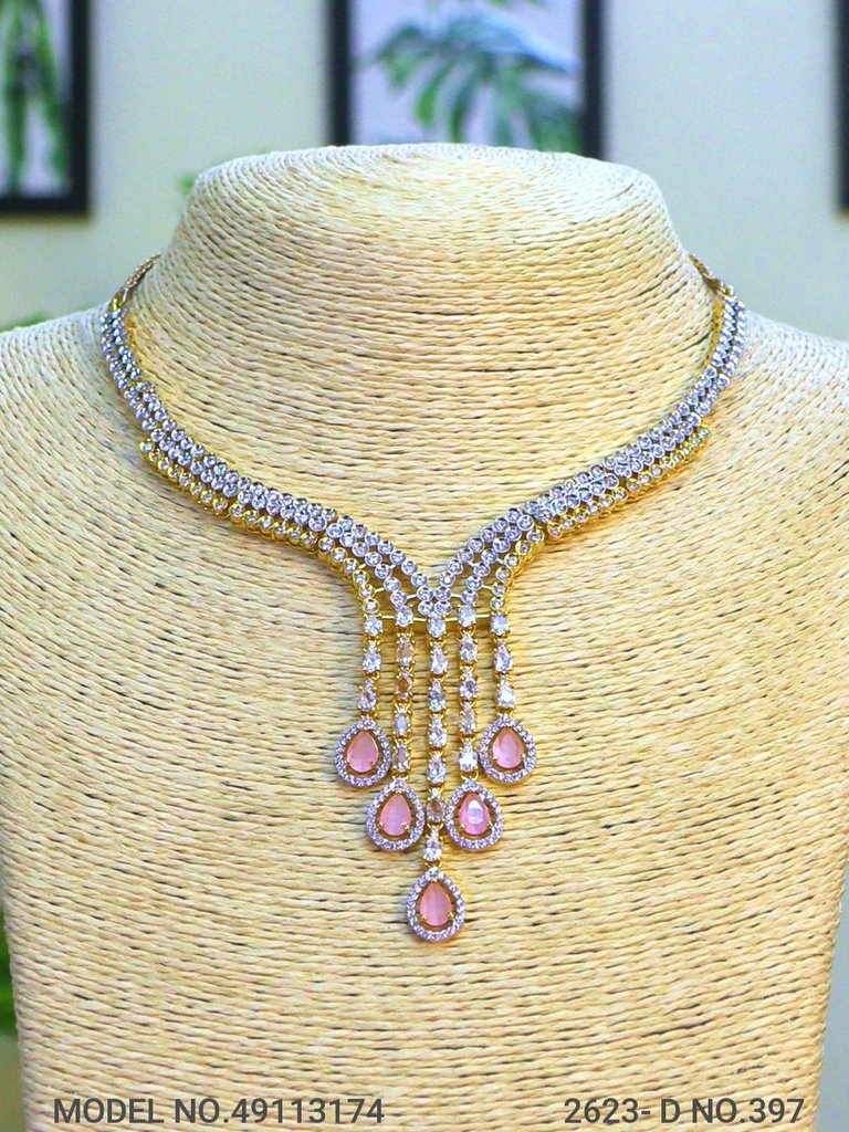 Made in India | Cz Necklace Set