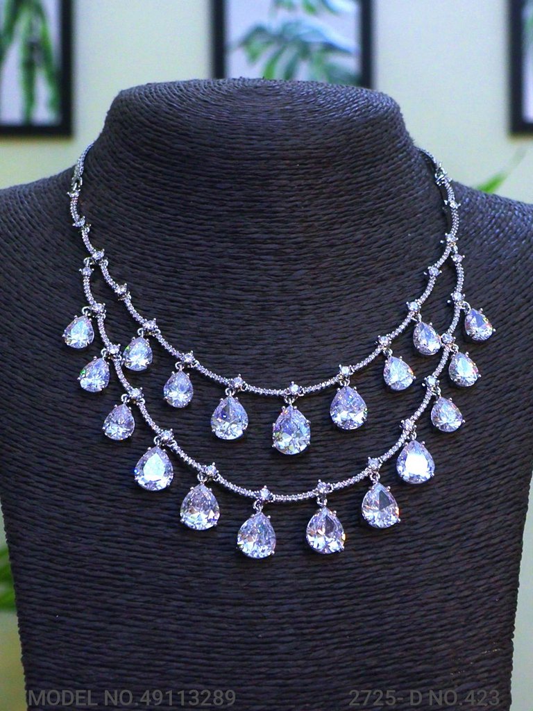 Cz Jewelry Set | Classic Pattern