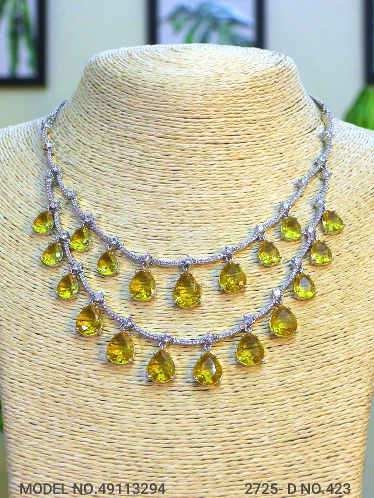Made In India | Diamond Styled Jewellery Set