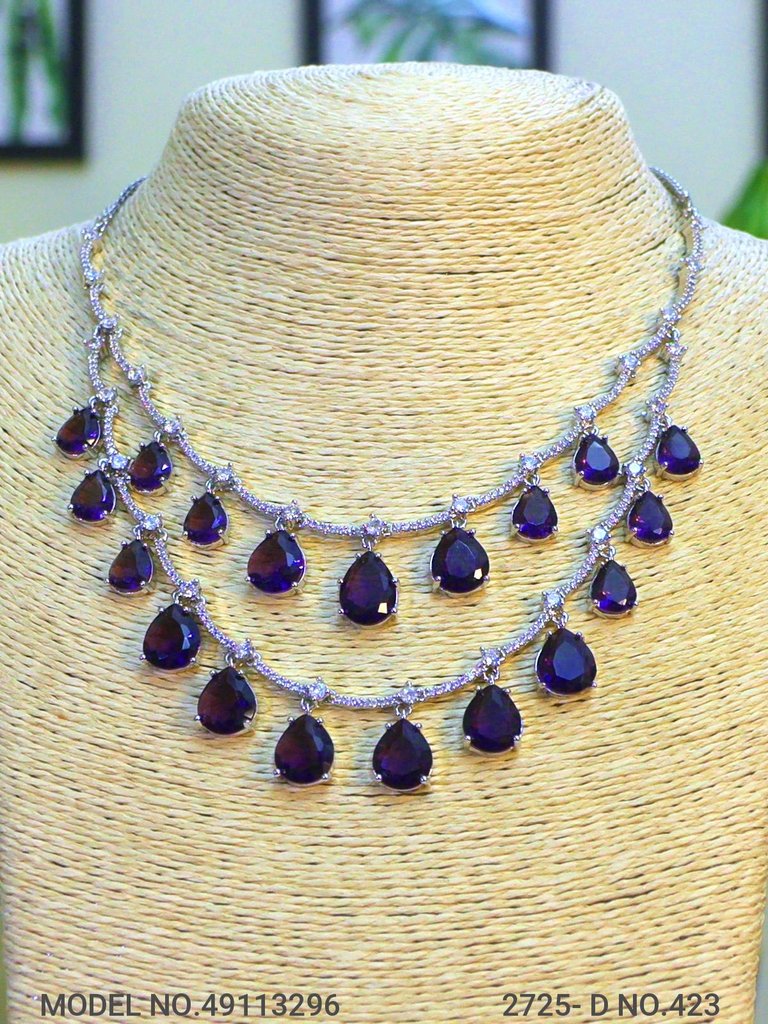 Made in India | Cz Necklace Set