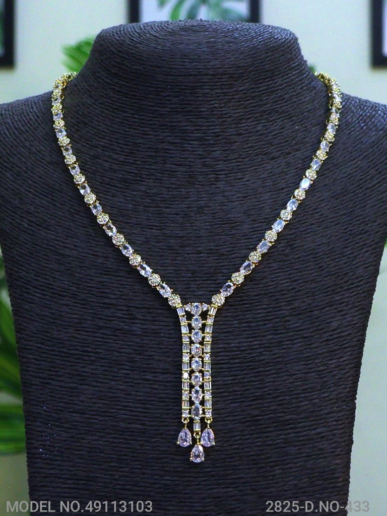 Cz Jewelry Set | Classic Pattern
