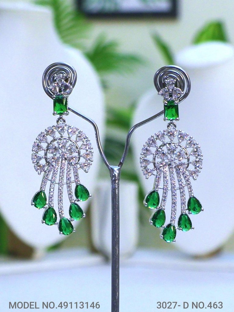 Light weighted CZ Necklace Set