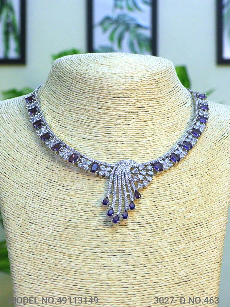 Cz Jewelry Set | Classic Pattern