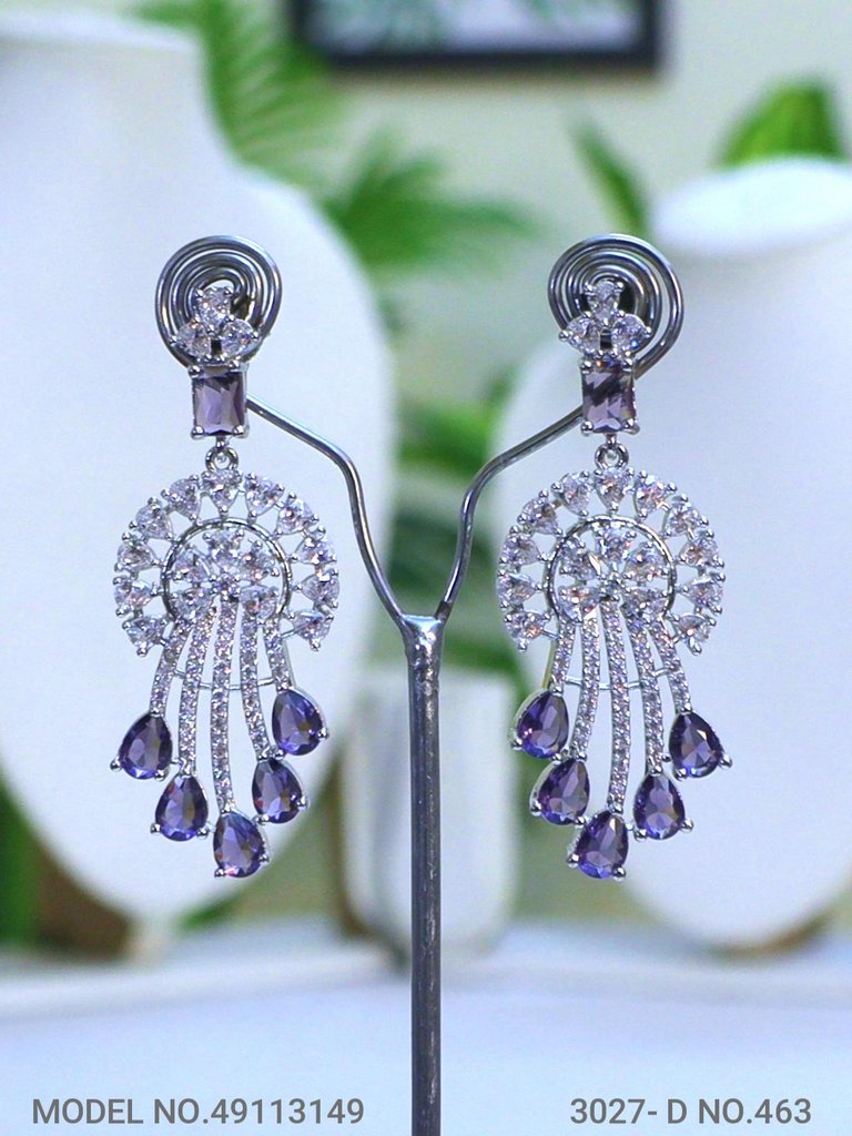 Cz Jewelry Set | Classic Pattern