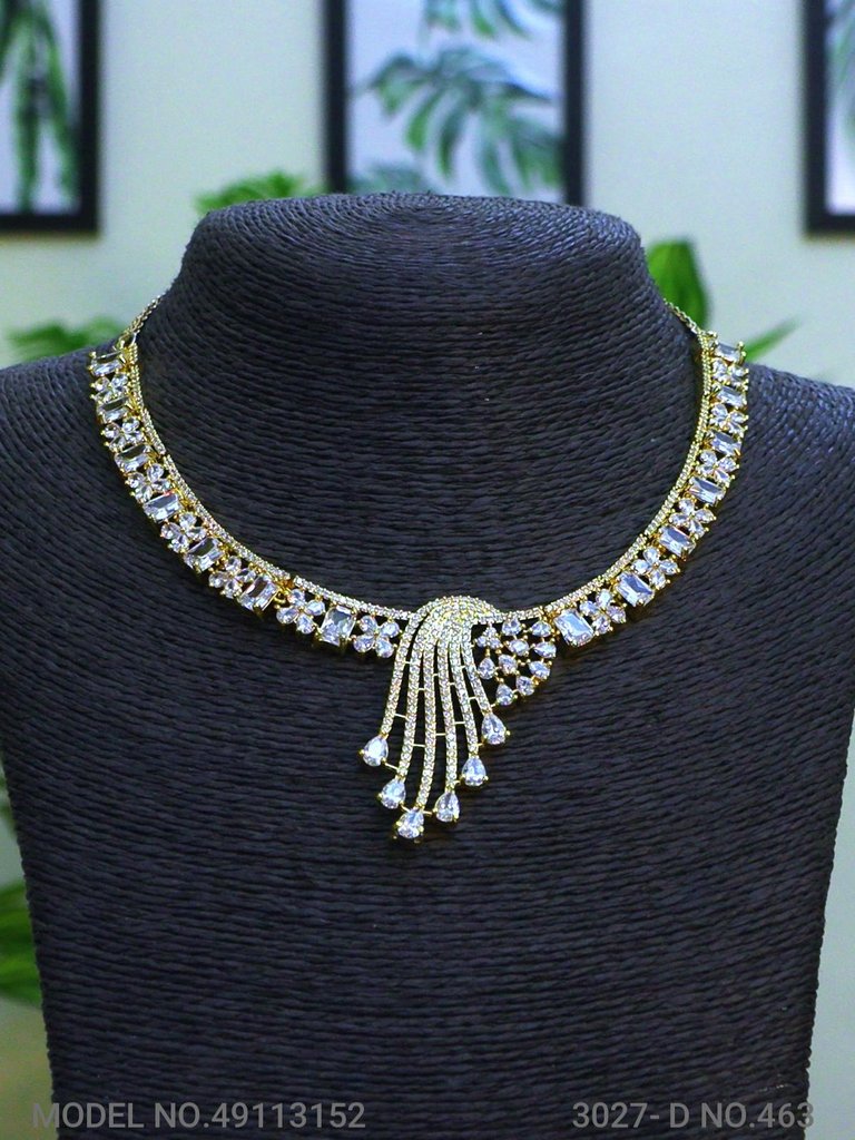 Made in India | Cz Necklace Set