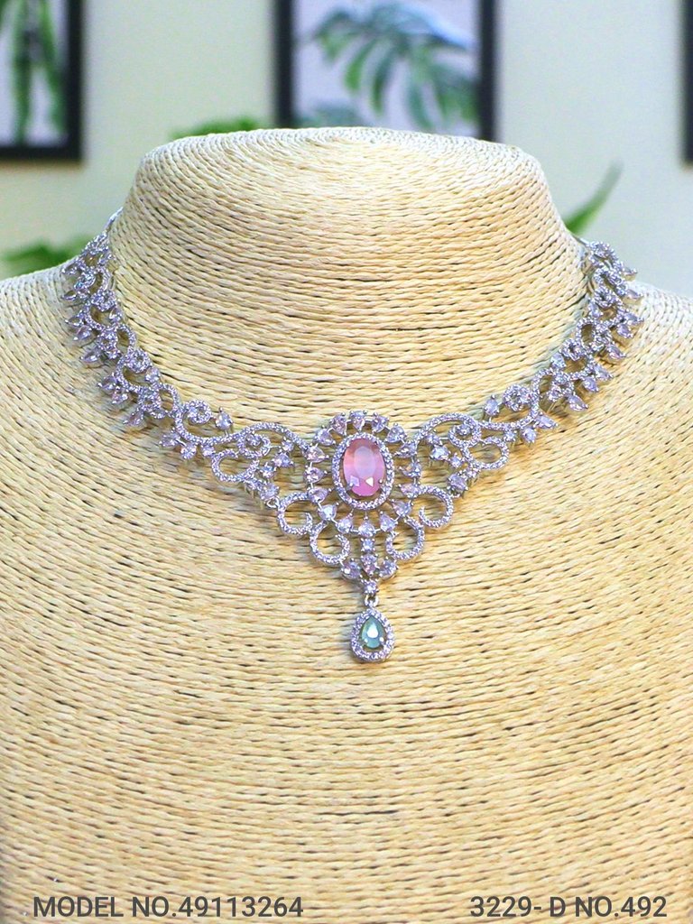 American Diamond Necklace Set | Wonderful Gift Item