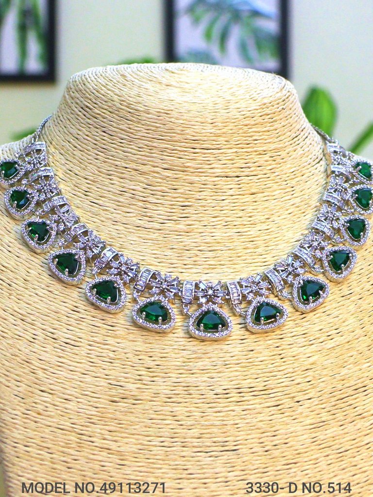 Cz Jewelry Set | Classic Pattern
