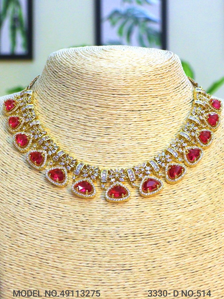 Made in India | Cz Necklace Set