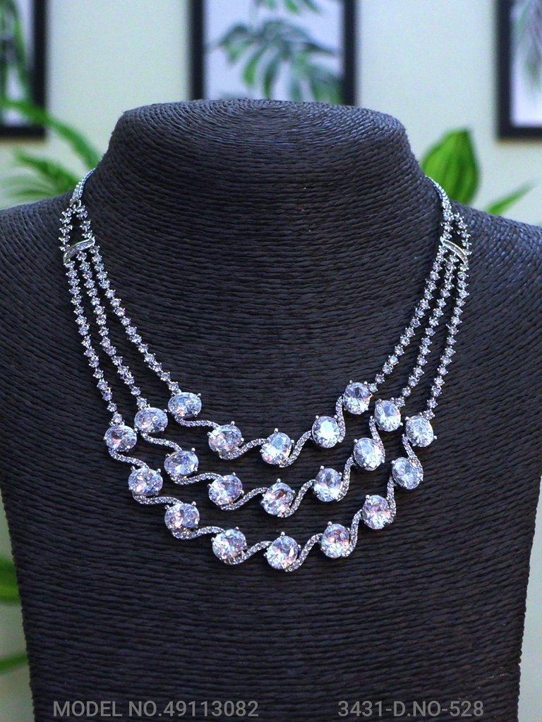American Diamond Necklace Set | Wonderful Gift Item