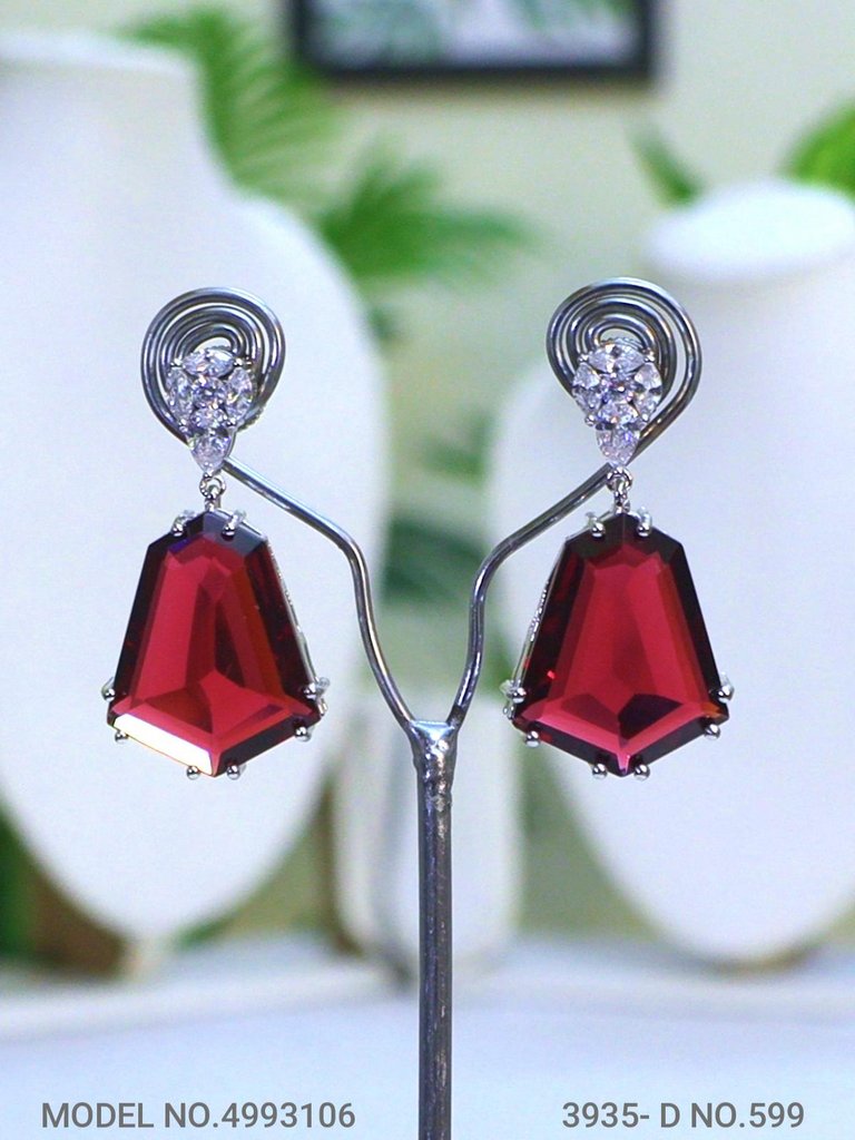 Traditional Design | American Diamond Jewelry Set