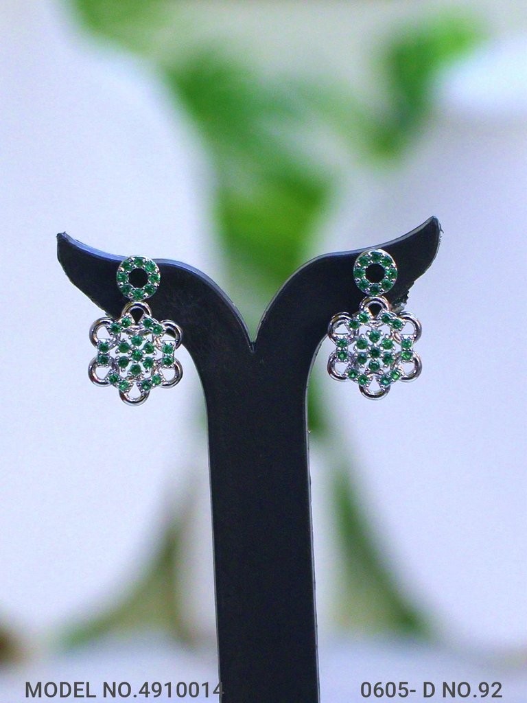 Artificial Diamond Cz Pendant Set