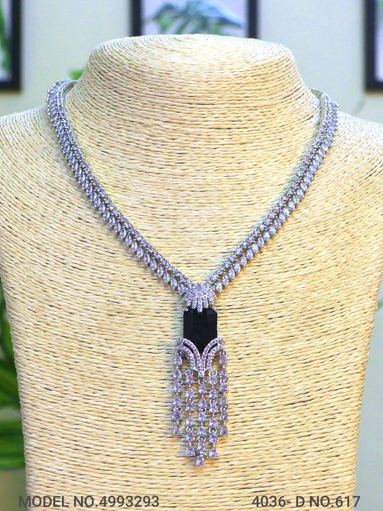 Artificial Diamond Cz Jewelry Set