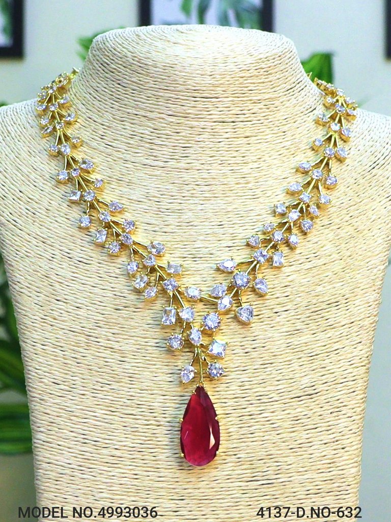 Original Cz Traditional Necklace