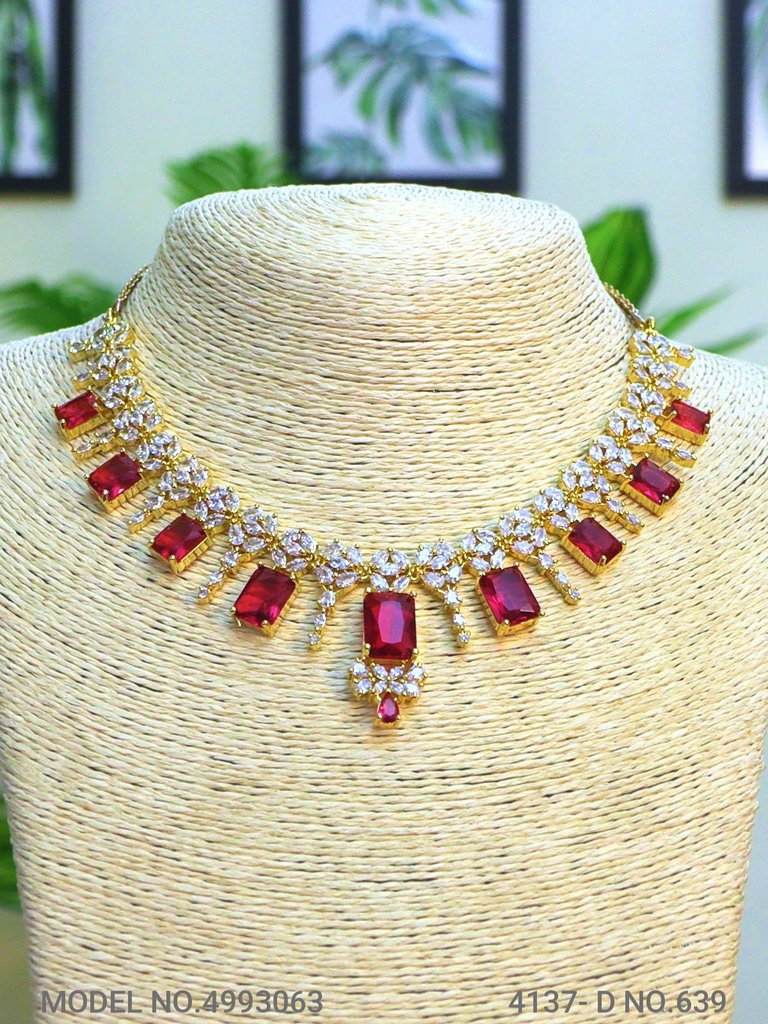 Original Zircon Necklace Set