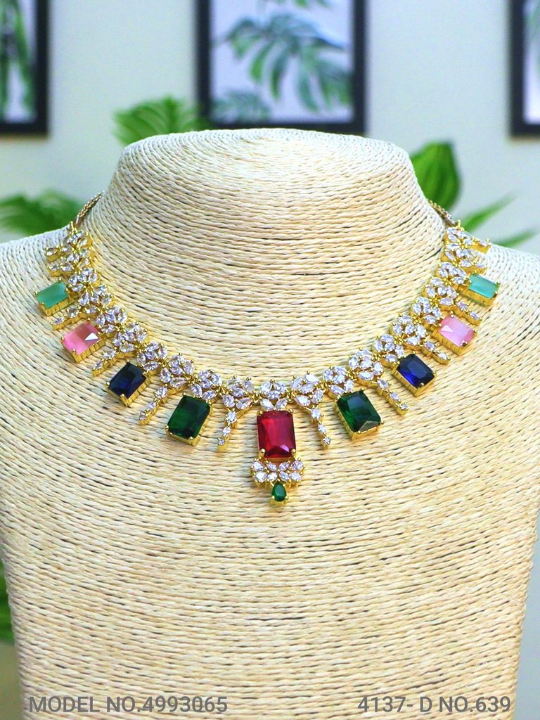 Original Zircon Necklace Set