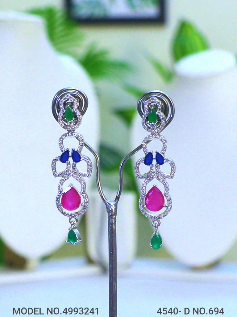 Artificial Diamond Cz Jewelry Set