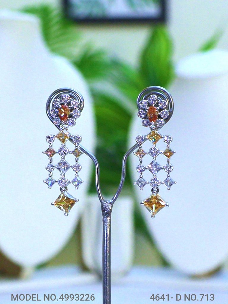 Traditional Design | American Diamond Jewelry Set