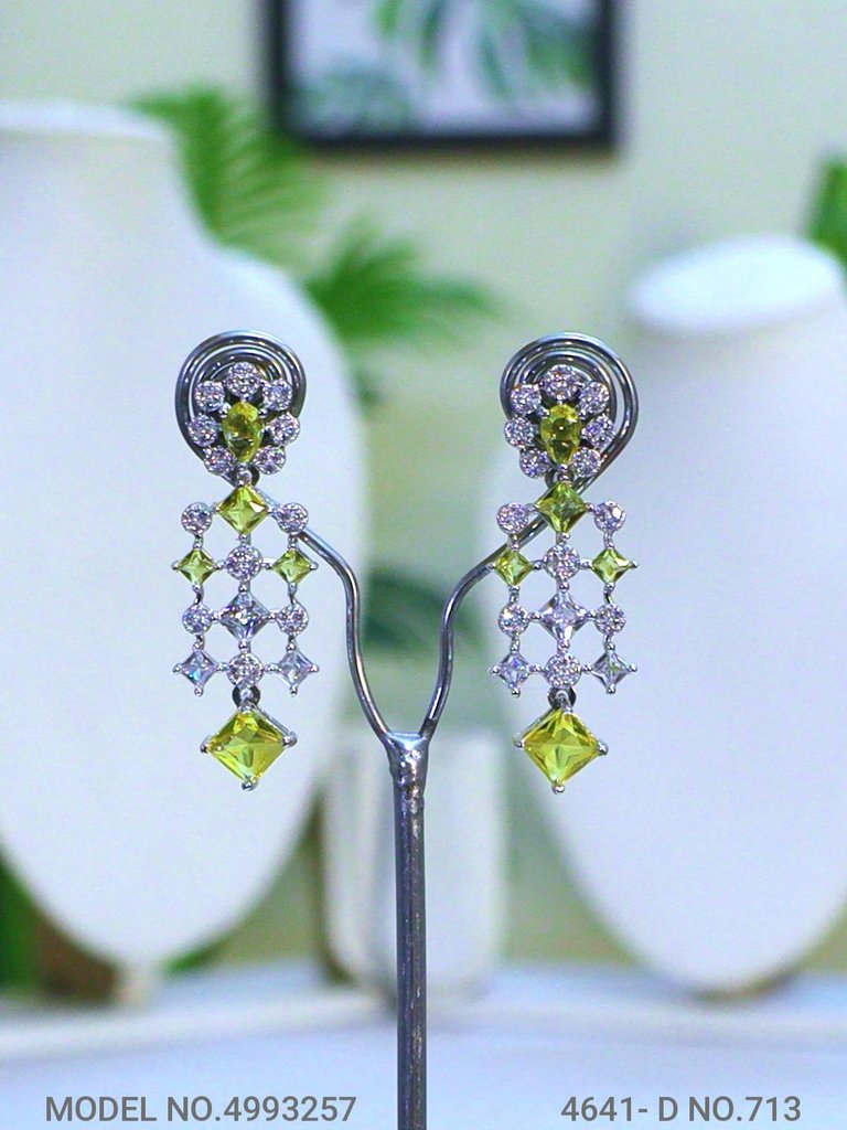 Artificial Diamond Cz Jewelry Set
