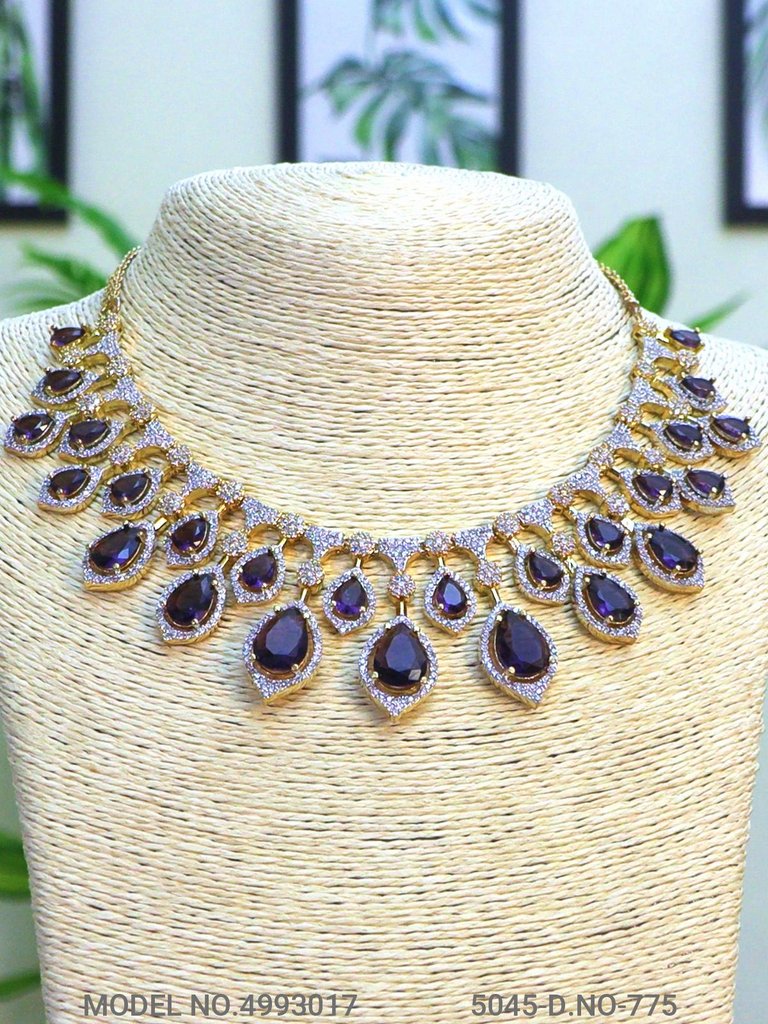 Imitation Diamond Cz Jewelry Set